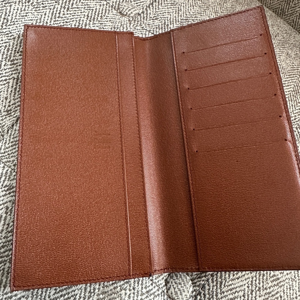 Dunhill Brown Leather Wallet - Picture 3 of 6